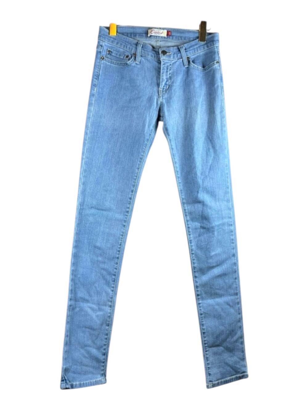 Eunina Light Wash Skinny Jeans Mid Rise Denim Y2K Indie Minimalist Size 5